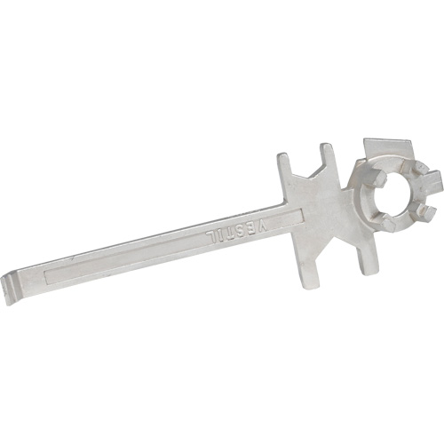 Drum Wrench, 3/4"/2" Opening, 9-1/2" Handle, Stainless Steel Toolneeds Inc.