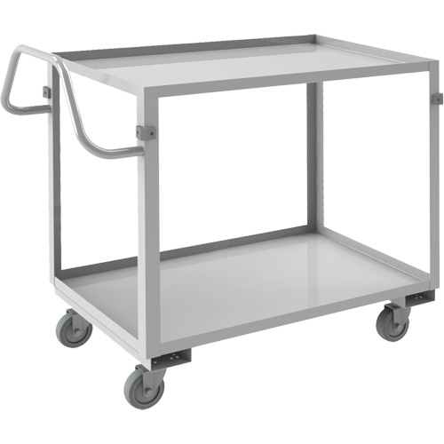 Chariot avec tablettes de calibre industriel, 2 Tiers, 22-1/2" la x 36-1/2" h x 42-7/16" p, Capacit&eacute; 600 lb Toolneeds Inc.
