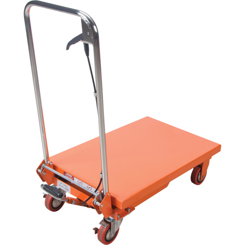 Hydraulic Scissor Lift Table, 27-1/2" L x 17-3/4" W, Steel, 330 lbs. Capacity Toolneeds Inc.
