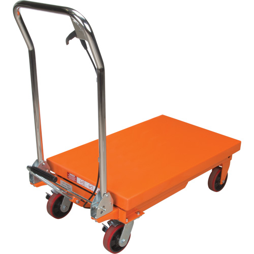 Hydraulic Scissor Lift Table, 32" L x 19-3/4" W, Steel, 660 lbs. Capacity Toolneeds Inc.