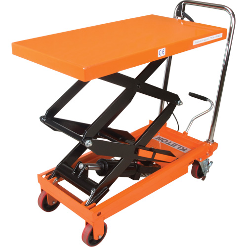 Hydraulic Scissor Lift Table, 35-3/4" L x 19-3/4" W, Steel, 770 lbs. Capacity Toolneeds Inc.