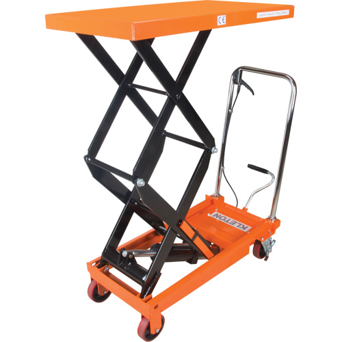 Hydraulic Scissor Lift Table, 35-3/4" L x 19-3/4" W, Steel, 770 lbs. Capacity Toolneeds Inc.