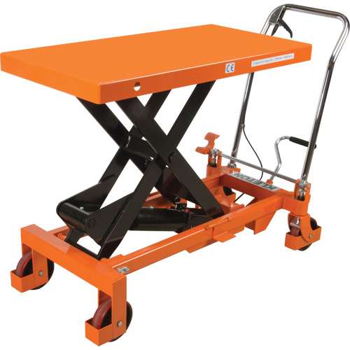 Table &eacute;l&eacute;vatrice &agrave; ciseaux hydraulique, 40" lo x 20 " la, Acier, Capacit&eacute; 2200 lb Toolneeds Inc.