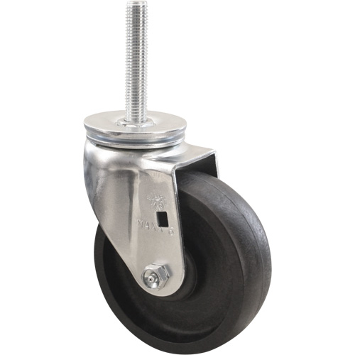 Emaxx RollX Wow Caster, Swivel, 5" (127 mm) Dia., 1200 lbs. (544.3 kg.) Capacity Toolneeds Inc.