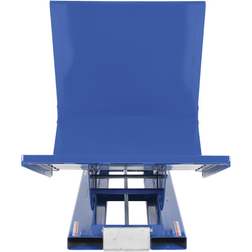 Open Sided Hopper, Steel, 1 cu.yd., Blue Toolneeds Inc.