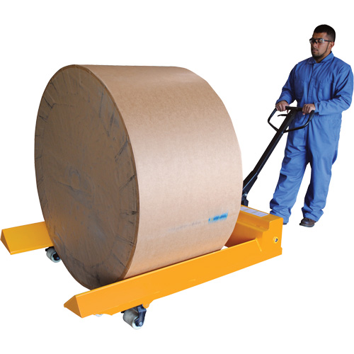 Roll Pallet Truck, Steel, 48" L x 7.5" W, 4000 lbs. Capacity Toolneeds Inc.