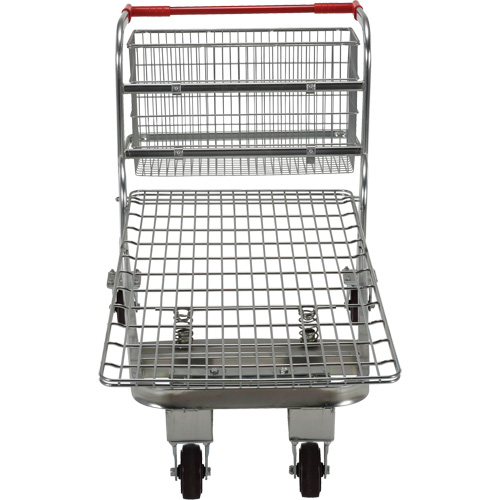 Chariot en treillis emboîtable, Acier, 28-3/4" x 37-1/16" x 59-5/8", Capacit&eacute; 275 lb Toolneeds Inc.