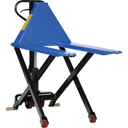 L&egrave;ve-palette hydraulique et manuel &agrave; ciseaux, 47" lo x 27" la, Acier, Capacit&eacute; de 2200 lb Toolneeds Inc.