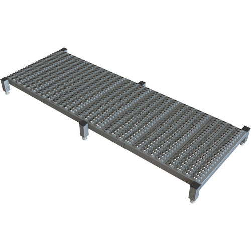 Plateforme de travail en une &eacute;tape &agrave; hauteur r&eacute;glable, 24" la x 71" pr, Capacit&eacute; de 800 lb, Enti&egrave;rement soud&eacute; Toolneeds Inc.