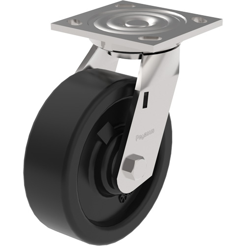 21 Series Medium-Duty Caster, Swivel, 6" (152.4 mm), Phenolic, 1200 lbs. (544.3 kg.) Toolneeds Inc.