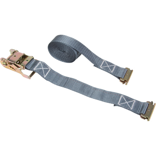 Ratchet Strap, E-Track System, 2" W x 16' L, 1333 lbs. (605 kg) Working Load Limit Toolneeds Inc.