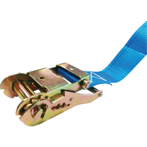 Ratchet Strap, E-Track System, 2" W x 20' L, 1333 lbs. (605 kg) Working Load Limit Toolneeds Inc.
