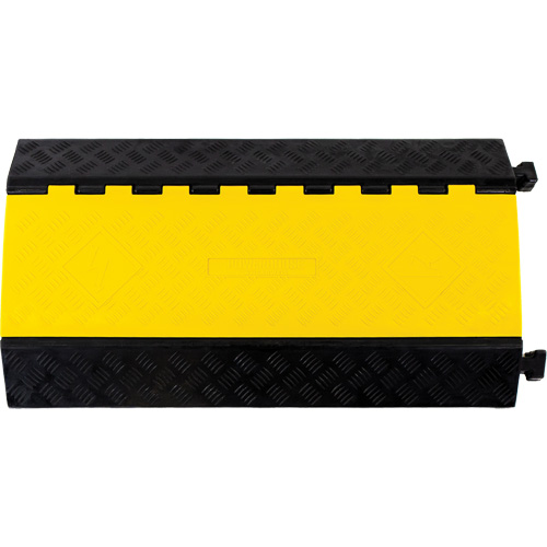Powerhouse Heavy-Duty Straight Cable Protector, 5 Channels, 36" L x 19.75" W x 2.25" H Toolneeds Inc.
