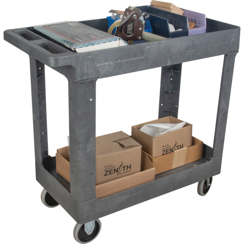 Chariot utilitaire pour l'entretien, 2 tiers, 16-1/2" x 32-1/2" x 34-1/2", Capacit&eacute; 550 lb Toolneeds Inc.