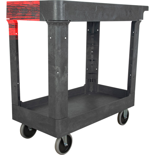 Chariot utilitaire pour l'entretien, 2 tiers, 16-1/2" x 32-1/2" x 34-1/2", Capacit&eacute; 550 lb Toolneeds Inc.