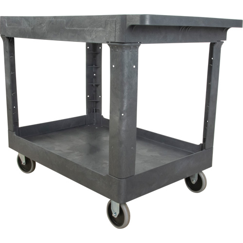 Chariot utilitaire pour l'entretien, 2 tiers, 24-5/8" x 32-1/2" x 40", Capacit&eacute; 550 lb Toolneeds Inc.