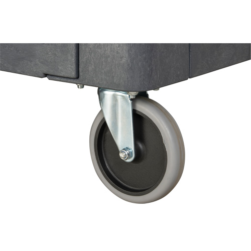 Chariot utilitaire pour l'entretien avec tablette plate, 2 tiers, 25-1/4" x 32-1/4" x 44", Capacit&eacute; 550 lb Toolneeds Inc.