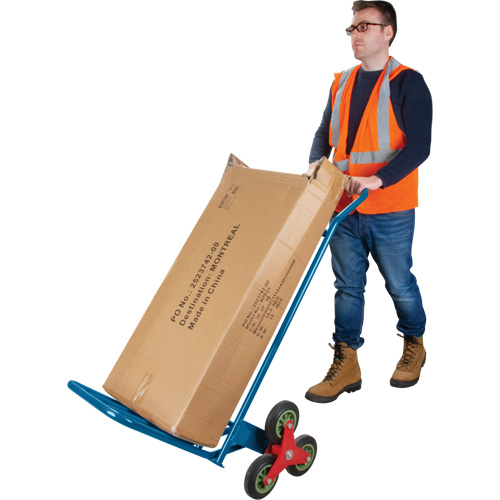 Stair Climbing Hand Truck, Steel Frame, 23-3/4" W x 45-5/8" H, 300 lbs. Capacity Toolneeds Inc.