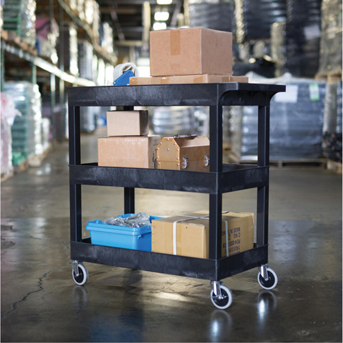 Tub Cart, 3 Tiers, 35-1/4" x 36-1/4" x 18", 300 lbs. Capacity Toolneeds Inc.