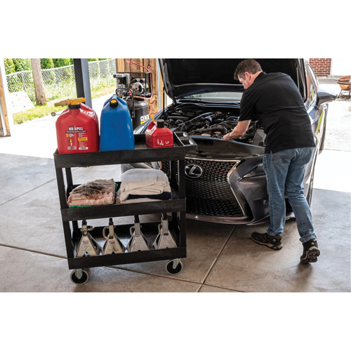 Tub Cart, 3 Tiers, 35-1/4" x 37-1/4" x 18", 375 lbs. Capacity Toolneeds Inc.