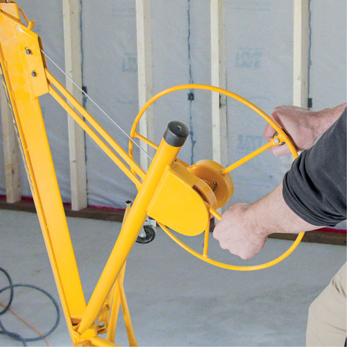 Appareils de levage pour panneaux de cloisons s&egrave;ches Toolneeds Inc.