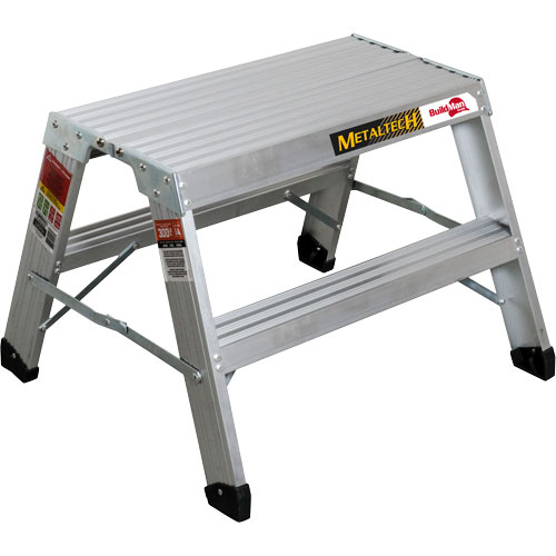 Portable Work-Stand Saw Horse, Aluminum Frame, 12-1/4" D x 24" H Toolneeds Inc.