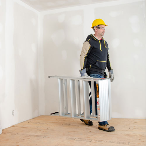 Portable Work-Stand Saw Horse, Aluminum Frame, 12-1/4" D x 48" H Toolneeds Inc.