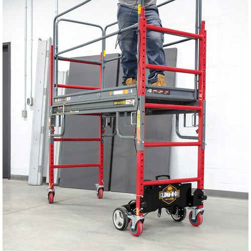 Complete Motorized Buildman 6' Baker Scaffold Kit, 31" D x 118-3/4" H Toolneeds Inc.