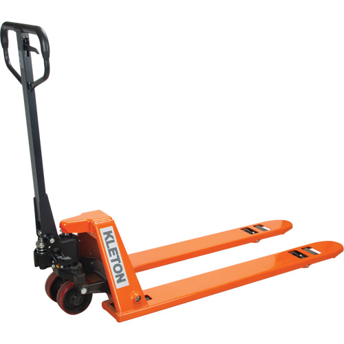 Low Profile Hydraulic Pallet Trucks, 48" L x 20.5" W, 3300 lbs. Cap. Toolneeds Inc.