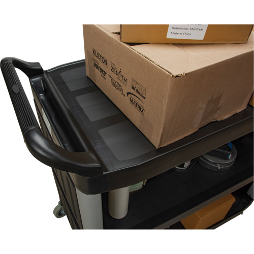 Chariot utilitaire, 3 tiers, 19-3/4" x 37-1/2" x 40-1/4", Capacit&eacute; 250 lb Toolneeds Inc.