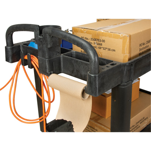 Chariot utilitaire, 2 tiers, 25-5/8" x 33-1/2" x 43-3/4", Capacit&eacute; 550 lb Toolneeds Inc.