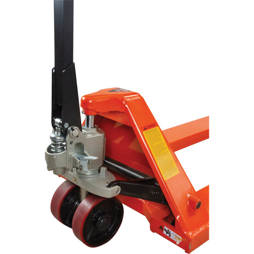 8' Long Fork Hydraulic Pallet Trucks, 96" L x 27" W, 4400 lbs. Capacity Toolneeds Inc.