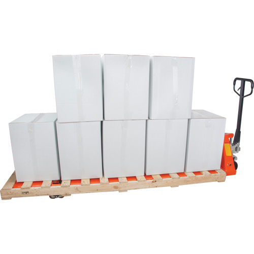 8' Long Fork Hydraulic Pallet Trucks, 96" L x 27" W, 4400 lbs. Capacity Toolneeds Inc.
