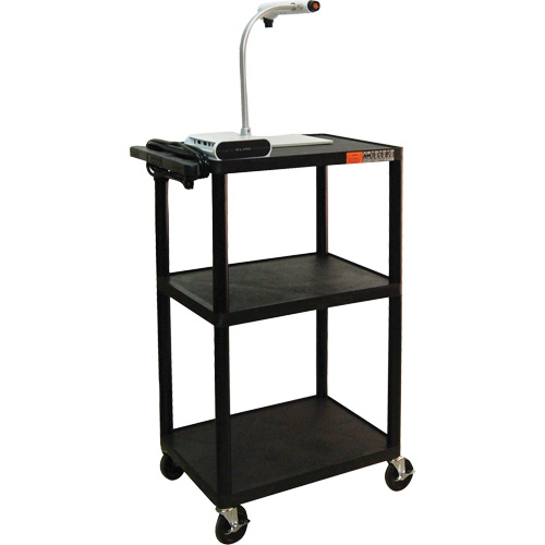 Electric Utility Cart, 3 Tiers, 24" x 42" x 18", 300 lbs. Capacity Toolneeds Inc.