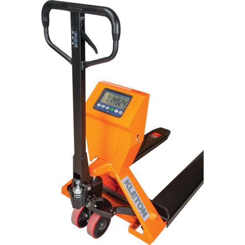 Digital Scale Pallet Truck, 44.5" L x 27.75" W, 4400 lbs. Cap. Toolneeds Inc.