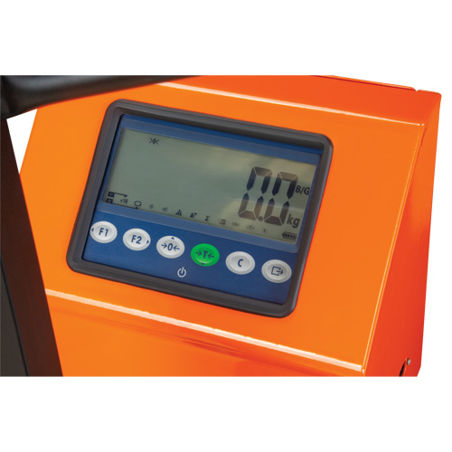 Digital Scale Pallet Truck, 44.5" L x 27.75" W, 4400 lbs. Cap. Toolneeds Inc.