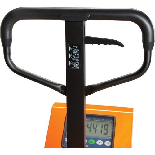 Digital Scale Pallet Truck, 44.5" L x 27.75" W, 4400 lbs. Cap. Toolneeds Inc.