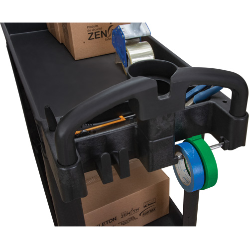 Chariot utilitaire, 2 tiers, 17-1/8" x 33-1/2" x 37-5/8", Capacit&eacute; 550 lb Toolneeds Inc.