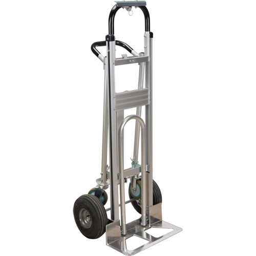 3-in-1 Convertible Hand Truck, Aluminum, 600 lbs. Capacity Toolneeds Inc.