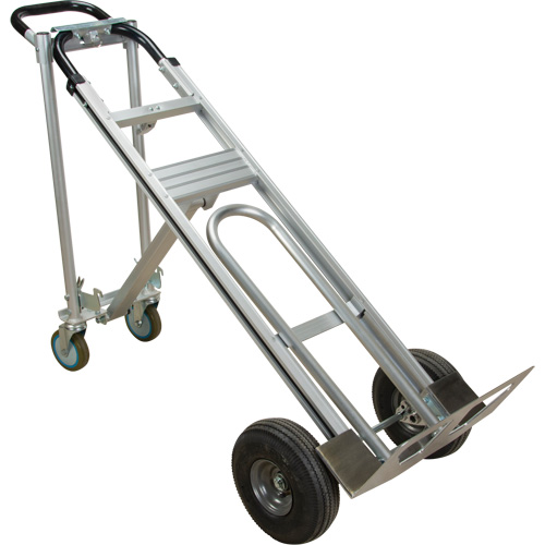 3-in-1 Convertible Hand Truck, Aluminum, 600 lbs. Capacity Toolneeds Inc.