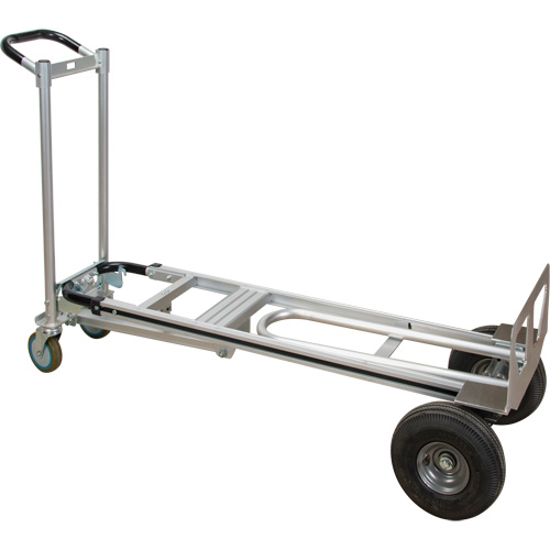 3-in-1 Convertible Hand Truck, Aluminum, 600 lbs. Capacity Toolneeds Inc.