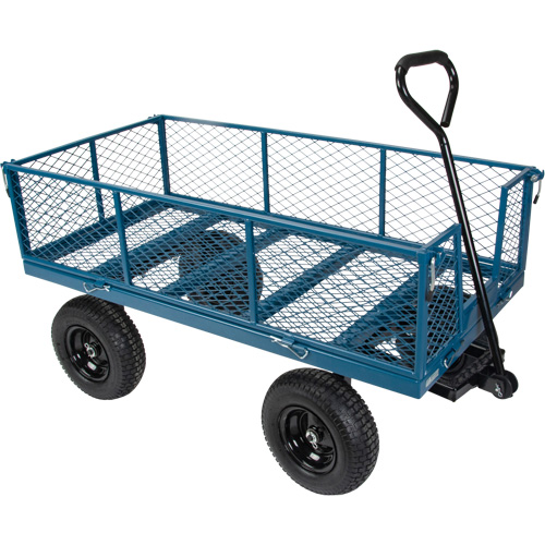 Wagon with Drop Sides, 24" W x 48" L, 800 lbs. Capacity Toolneeds Inc.