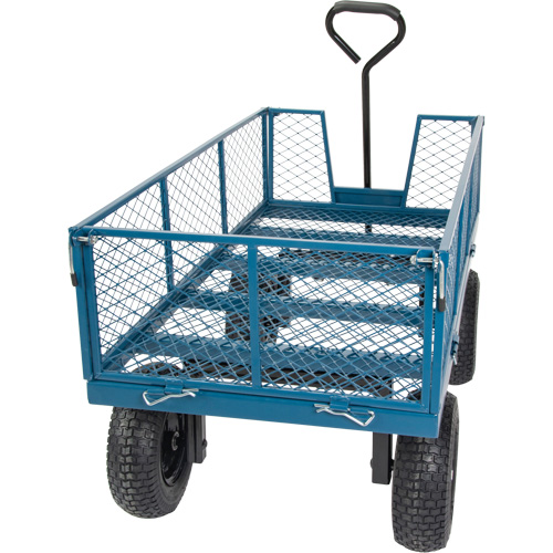 Wagon with Drop Sides, 24" W x 48" L, 800 lbs. Capacity Toolneeds Inc.
