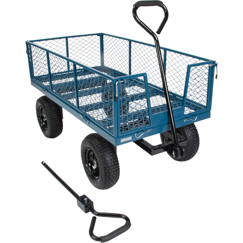 Wagon with Drop Sides, 24" W x 48" L, 800 lbs. Capacity Toolneeds Inc.