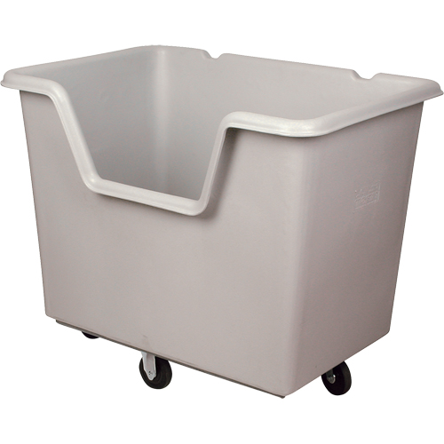 Chariot-caisse Starcart &agrave; c&ocirc;t&eacute; ouvert, Poly&eacute;thyl&egrave;ne, 46" lo x 31" la x 49" h, Volume 24 pi³, Capacit&eacute; 900 lb Toolneeds Inc.