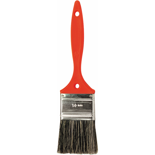 Pinceau Go, Soies naturelles, Manche Plastique, Largeur de 1" Toolneeds Inc.