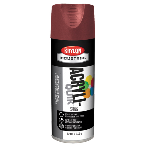 Industrial Acryli-Quik Lacquer, Ruddy Brown, Very Flat, 12 oz., Aerosol Can Toolneeds Inc.