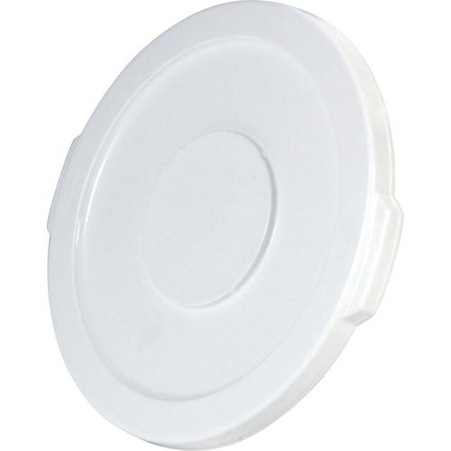 Round Brute&reg; Tops, Flat Lid, Plastic/Polyethylene, Fits Container Size: 15-5/8" Dia. Toolneeds Inc.