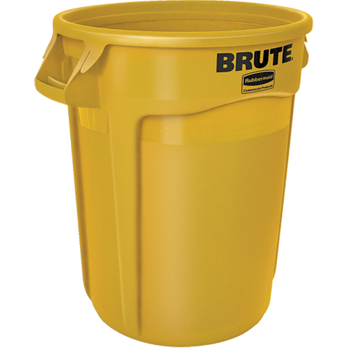 Round Brute&reg; Containers, Polyethylene, 32 US gal. Toolneeds Inc.