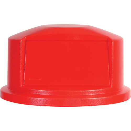 Round Brute&reg; Tops, Dome Lid, Plastic/Polyethylene, Fits Container Size: 22" Dia. Toolneeds Inc.